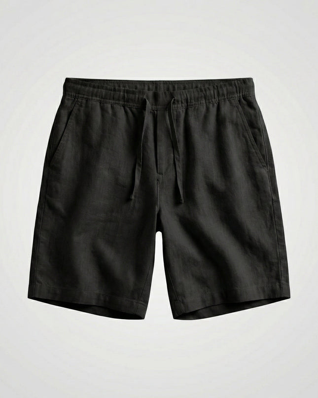 Mason | Breathable Linen Drawstring Summer Shorts