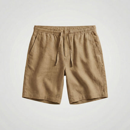 Mason | Breathable Linen Drawstring Summer Shorts