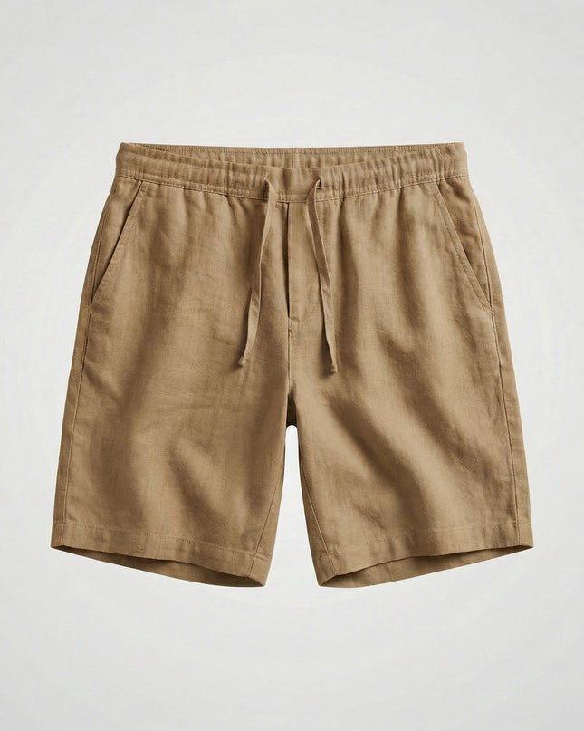 Mason | Breathable Linen Drawstring Summer Shorts