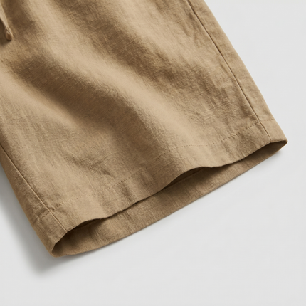 Mason | Breathable Linen Drawstring Summer Shorts