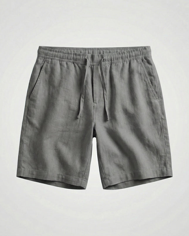 Mason | Breathable Linen Drawstring Summer Shorts