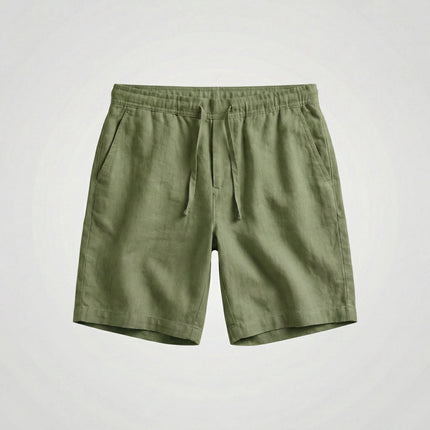 Mason | Breathable Linen Drawstring Summer Shorts