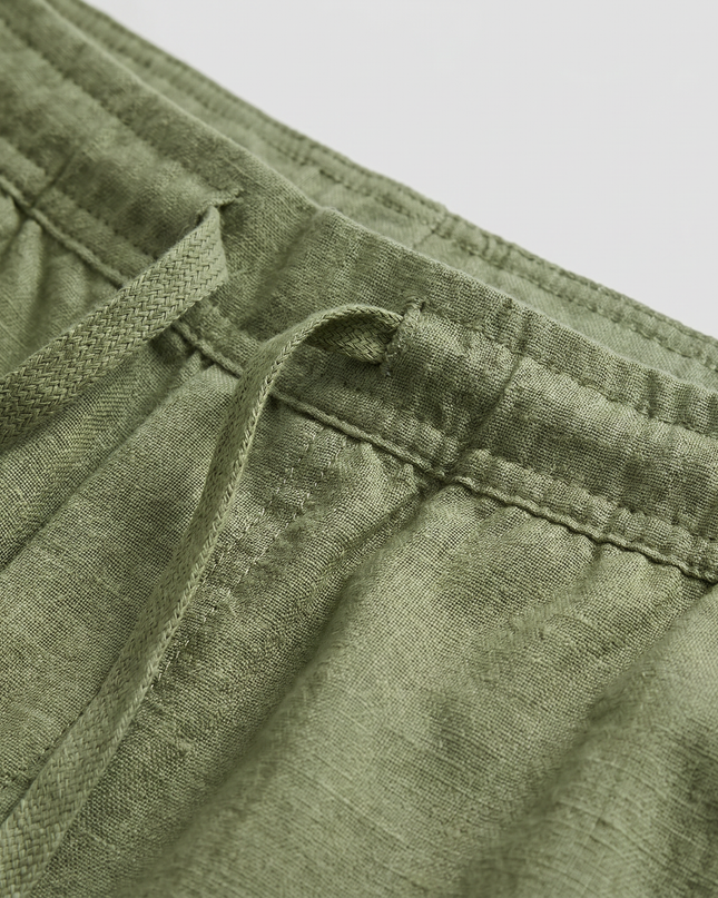 Mason | Breathable Linen Drawstring Summer Shorts