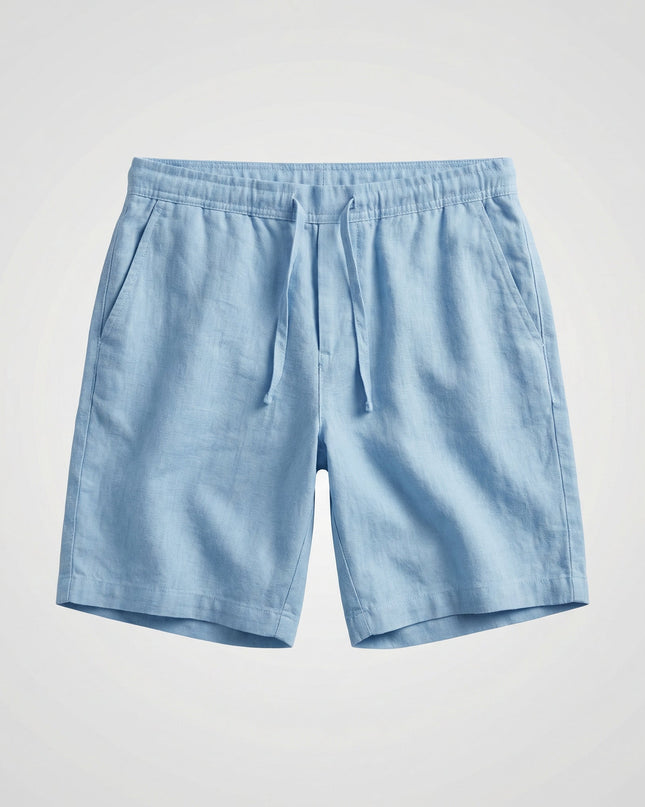 Mason | Breathable Linen Drawstring Summer Shorts