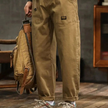 Mason | Relaxed Fit Cargo Pants with Utility Pocket Panels