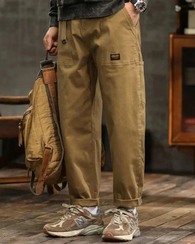 Mason | Relaxed Fit Cargo Pants with Utility Pocket Panels