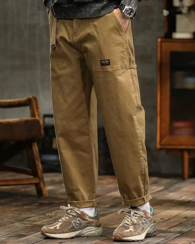 Mason | Relaxed Fit Cargo Pants with Utility Pocket Panels