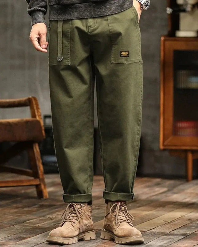 Mason | Relaxed Fit Cargo Pants with Utility Pocket Panels