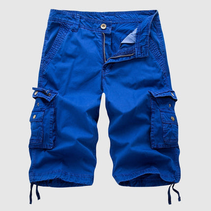 Mason | Relaxed Fit Knee Length Cargo Shorts with Utility Pockets