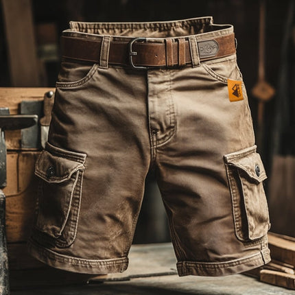 Mason | Vintage Utility Cargo Shorts for Men