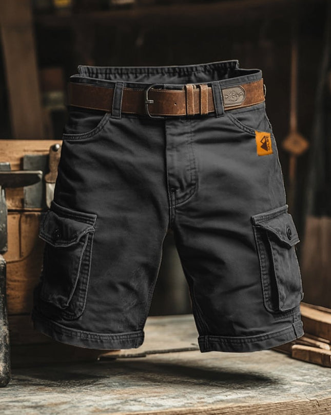 Mason | Vintage Utility Cargo Shorts for Men