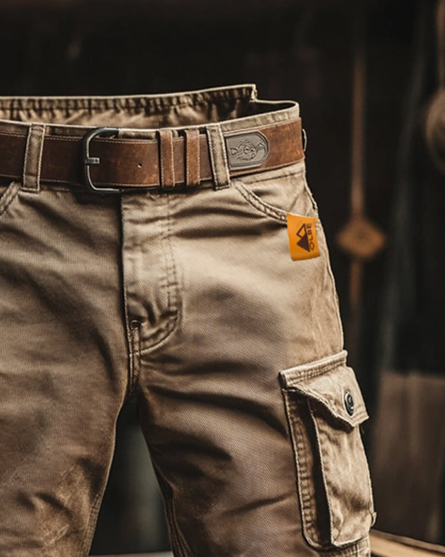 Mason | Vintage Utility Cargo Shorts for Men
