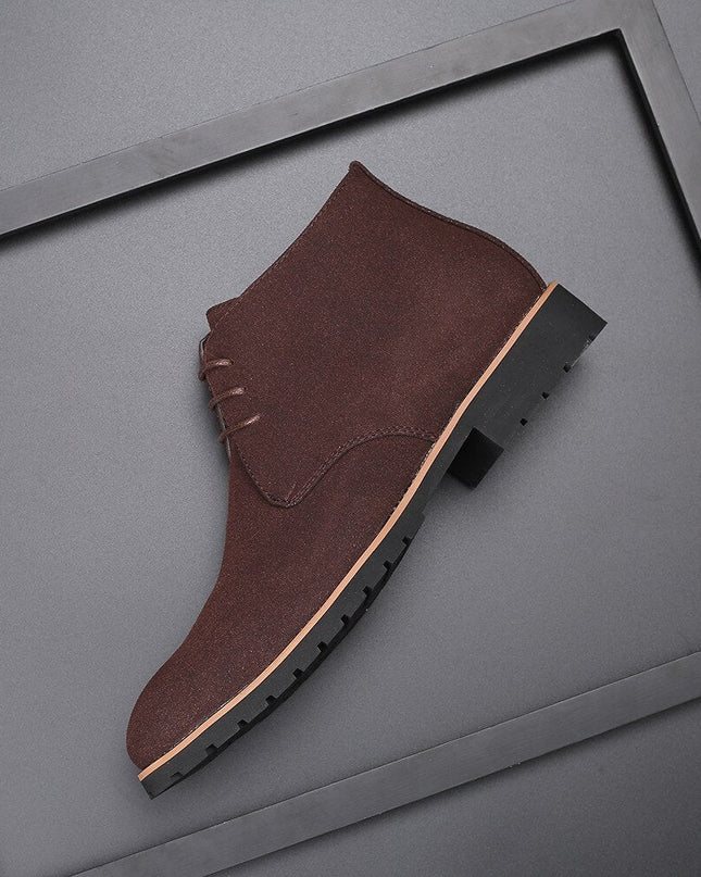 Men's Ankle Boots in Regular Fit – Lace Up Everyday Style