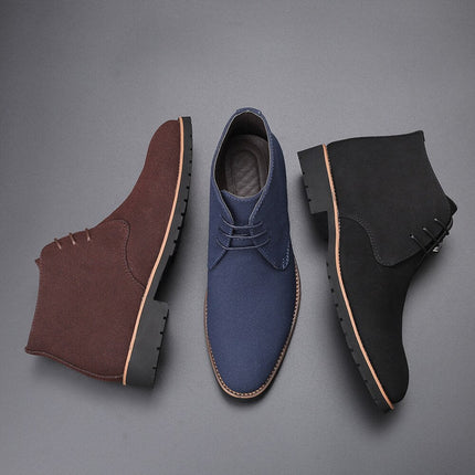 Men's Ankle Boots in Regular Fit – Lace Up Everyday Style