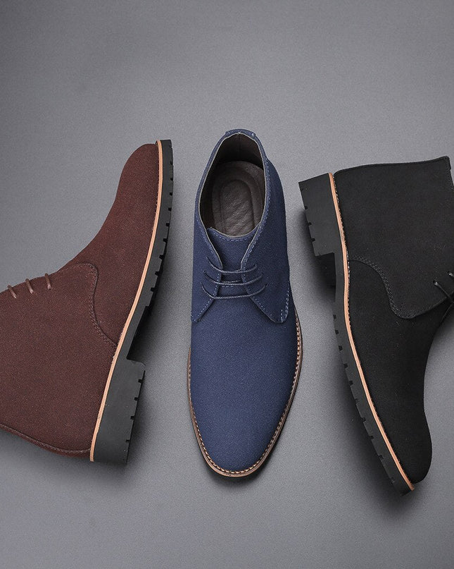 Men's Ankle Boots in Regular Fit – Lace Up Everyday Style