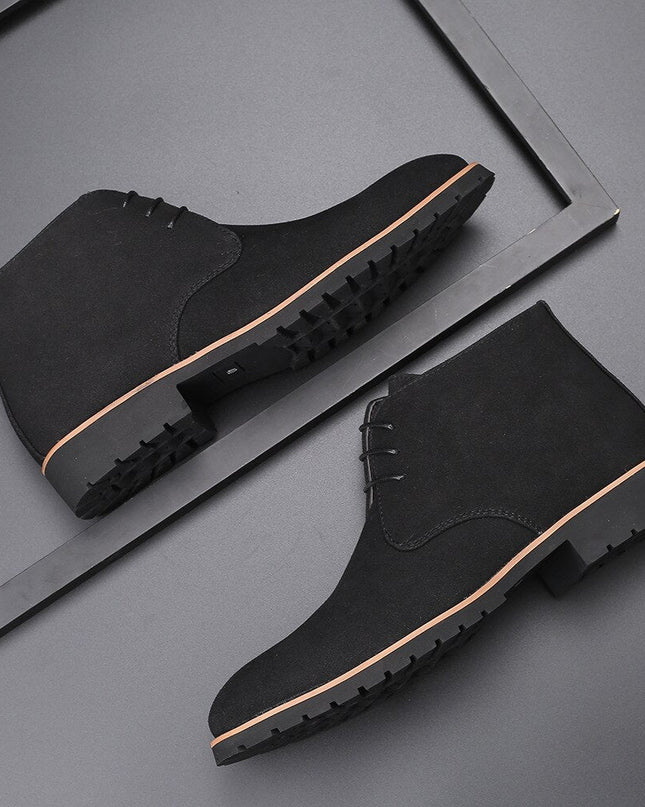 Men's Ankle Boots in Regular Fit – Lace Up Everyday Style