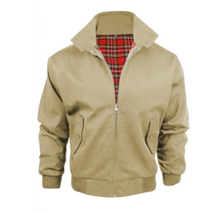 Men's Bomber Jacket in Regular Fit – Heritage-Lined Zip Layer