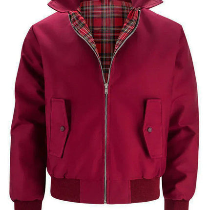 Men's Bomber Jacket in Regular Fit – Heritage-Lined Zip Layer