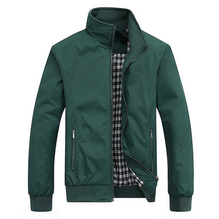 Men's Bomber Jacket in Regular Fit – Refined Lightweight Layer