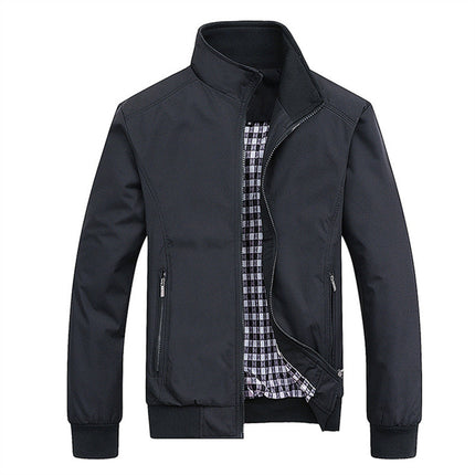 Men's Bomber Jacket in Regular Fit – Refined Lightweight Layer