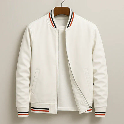 Men's Bomber Jacket in Regular Fit – Refined Zip Layer