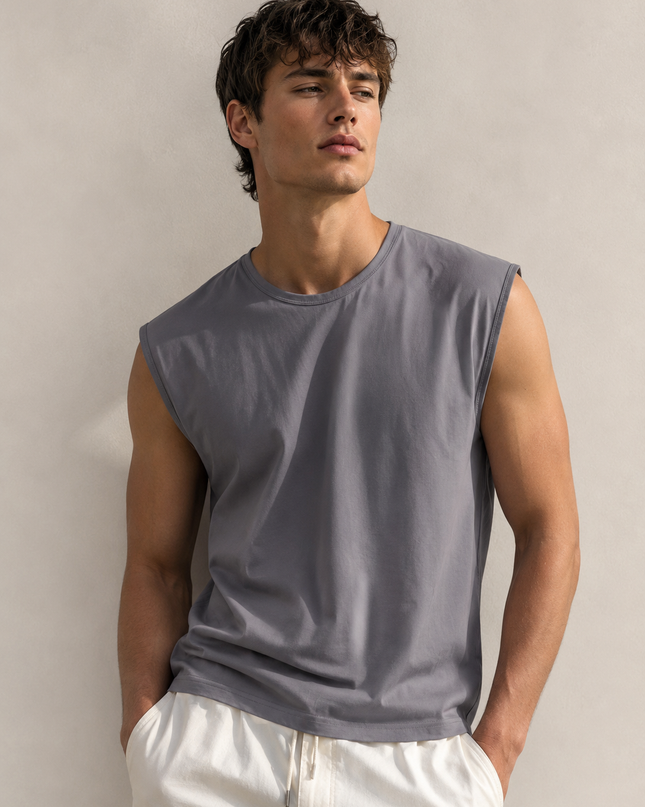 Men’s Cap Sleeve Top