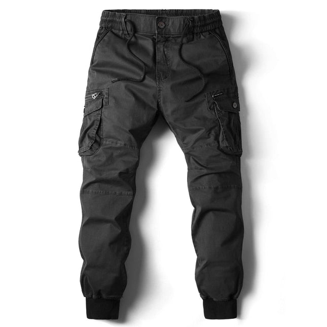 Men's Cargo Jogger Trousers – Relaxed Utility Tapered Fit
