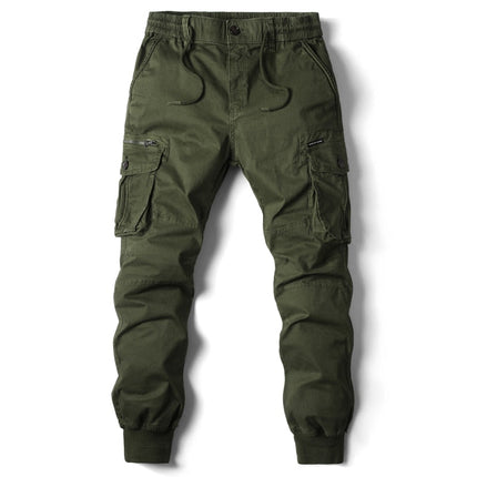 Men's Cargo Jogger Trousers – Relaxed Utility Tapered Fit
