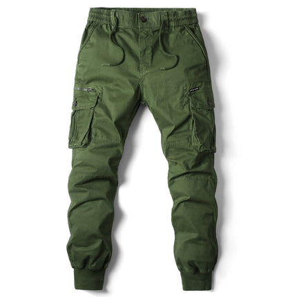 Men's Cargo Jogger Trousers – Relaxed Utility Tapered Fit