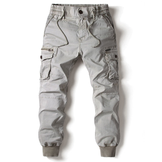 Men's Cargo Jogger Trousers – Relaxed Utility Tapered Fit