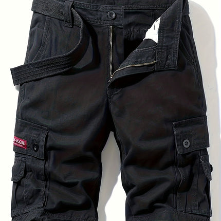 Men's Cargo Shorts in Relaxed Utility Cut – Multi-Pocket Design