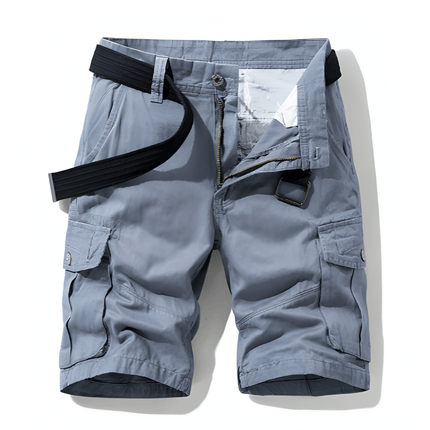 Men's Cargo Shorts in Relaxed Utility Cut – Multi-Pocket Design