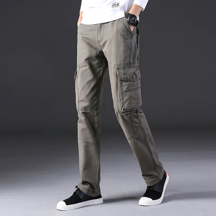 Men's Cargo Trousers – Relaxed Fit Utility Outdoor Style