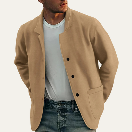 Men's Casual Blazer – Relaxed Fit Minimalist Everyday Tailoring