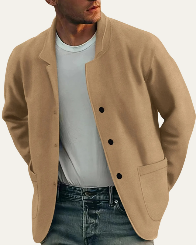 Men's Casual Blazer – Relaxed Fit Minimalist Everyday Tailoring