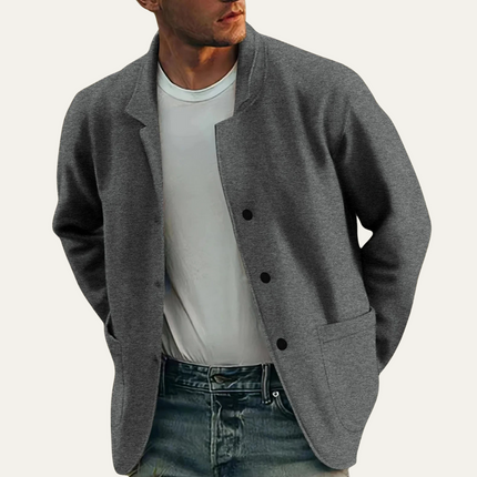 Men's Casual Blazer – Relaxed Fit Minimalist Everyday Tailoring