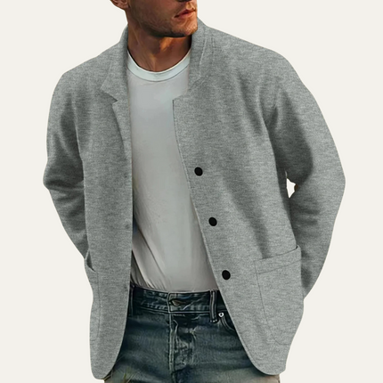 Men's Casual Blazer – Relaxed Fit Minimalist Everyday Tailoring