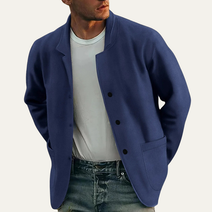 Men's Casual Blazer – Relaxed Fit Minimalist Everyday Tailoring