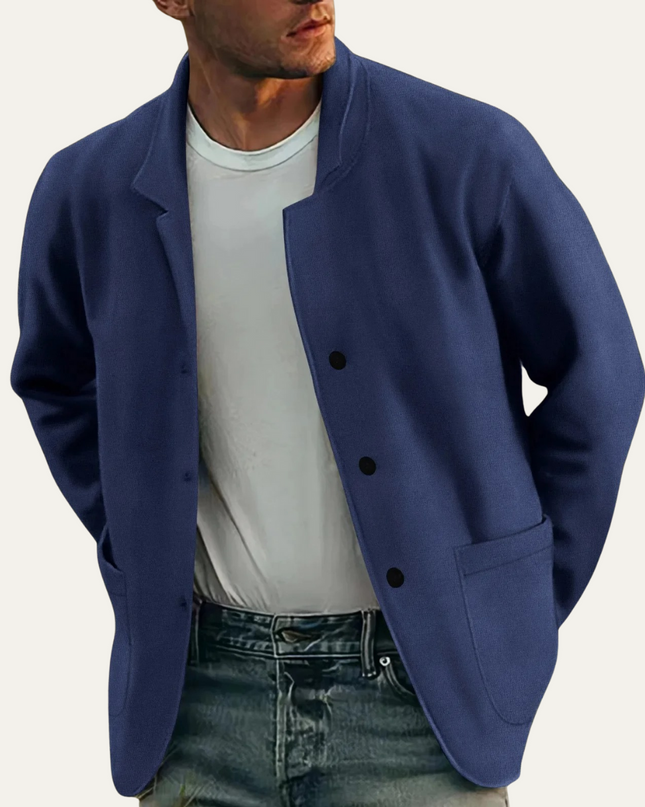 Men's Casual Blazer – Relaxed Fit Minimalist Everyday Tailoring