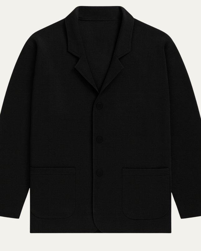 Men's Casual Blazer – Relaxed Fit Minimalist Everyday Tailoring