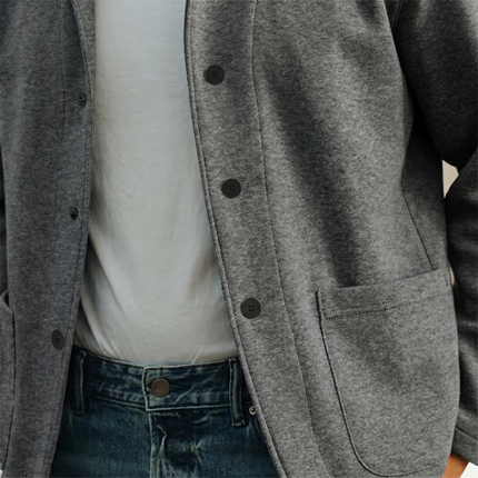 Men's Casual Blazer – Relaxed Fit Minimalist Everyday Tailoring