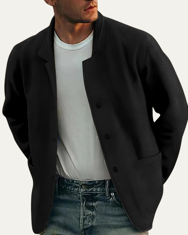 Men's Casual Blazer – Relaxed Fit Minimalist Everyday Tailoring