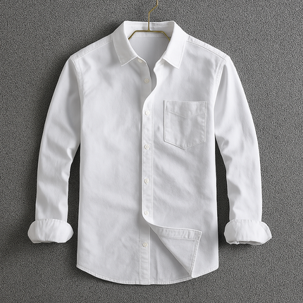 Men's Casual Shirt – Long Sleeve Button-Up Everyday Style