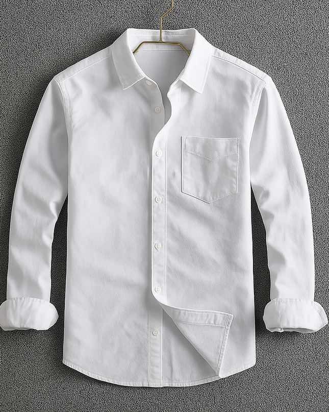 Men's Casual Shirt – Long Sleeve Button-Up Everyday Style