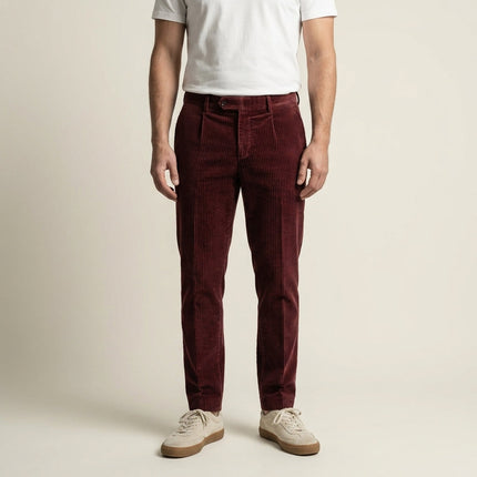 Men's Corduroy Trousers – Straight Fit Everyday Style