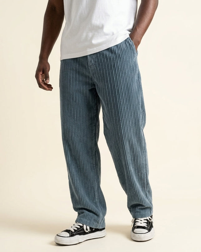 Men's Corduroy Trousers – Straight Fit Everyday Style