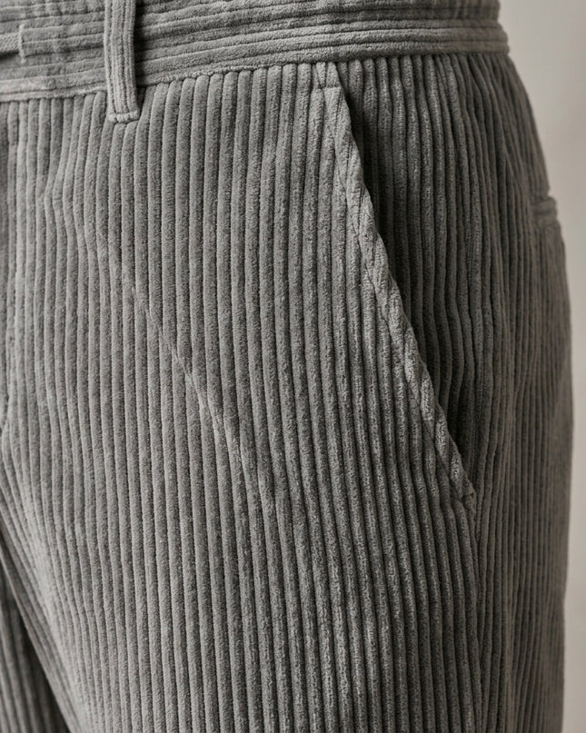 Men's Corduroy Trousers – Straight Fit Everyday Style