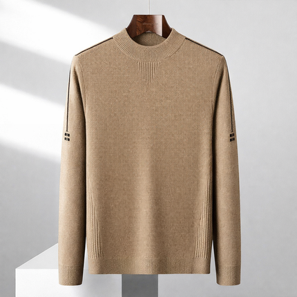 Men's Crew Neck Jumper – Fine Knit Smart Casual Style