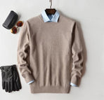 Beige Round-neck / S