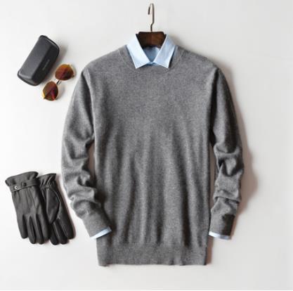 Men's Crew Neck Jumper – Refined Everyday Fine Knit Style
